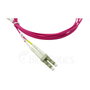 BlueOptics Cable de Fibra Óptica LC/LC OM4 Multimodo 5m Magenta