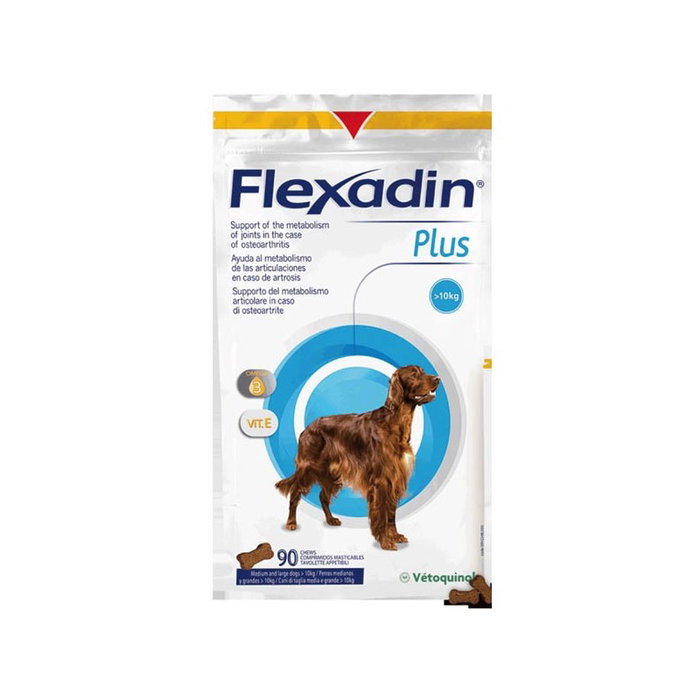 Vetoquinol Flexadin Plus para Perro Mediano Grande 90 Comprimidos