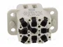HARTING Conector HDC Han Q Hembra de 9 Pines