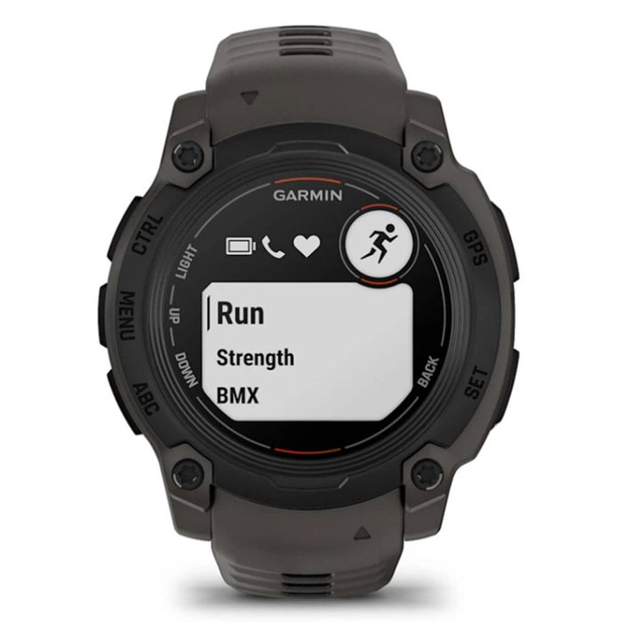 Garmin Instinct E Smartwatch GPS Reloj Inteligente Deportivo Resistente al Agua 10 ATM con Monitor Cardiaco, Oxígeno Sangre, Autonomía 35 Días, Negro, Referencia 010-02932-00