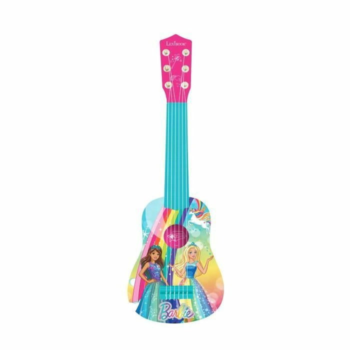 Lexibook Mi Primera Guitarra Barbie de 52,5 cm