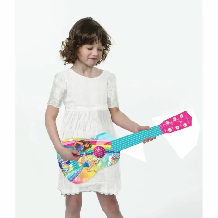 Lexibook Mi Primera Guitarra Barbie de 52,5 cm