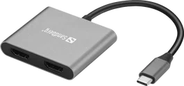 Sandberg 136-44 Dockingstation USB-C con 2x HDMI y PD