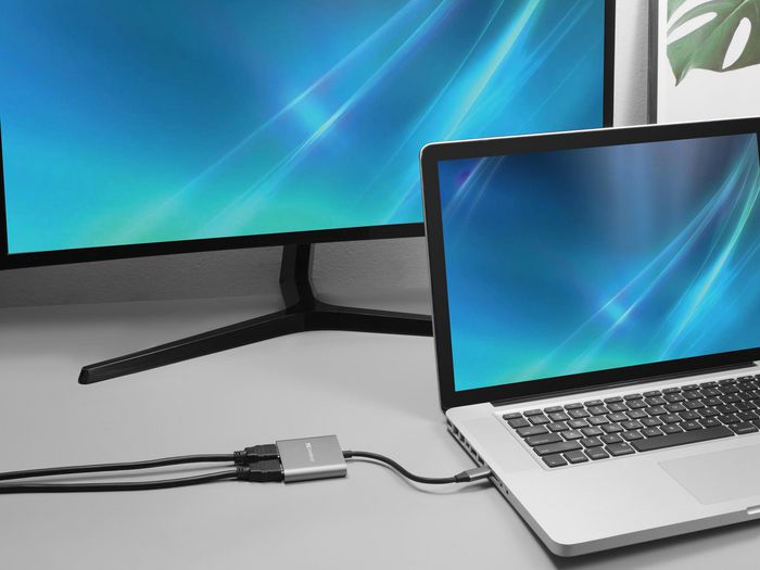 Sandberg Dock USB-C con 2 Puertos HDMI, Puerto USB-A y Carga PD - Adaptador Multipantalla para Portátil Sandberg Dock USB-C con 2 Puertos HDMI, Puerto USB-A y Carga PD - Adaptador Multipantalla para Portátil