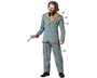 Disfraz Payaso Traje Gris con Corbata para Hombre Adulto