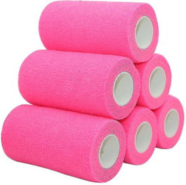 Venda cohesiva 5cm x 4,5m rosa 1ud