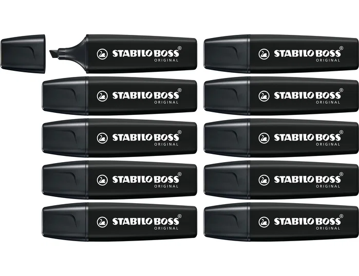 Stabilo Boss Original Naturecolors Negro Set de 10