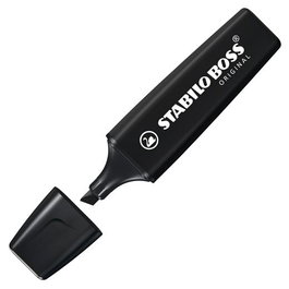 Stabilo Marcador Boss Original Naturecolors Negro Set de 10uds Tinta Base Acuosa 4h Antisecado (Set de 10)