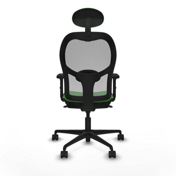 PIQUERAS Y CRESPO Silla de oficina Jorquera Verde y Gris