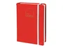 Quo vadis Libreta life journal infinite dots tapa similpiel roja