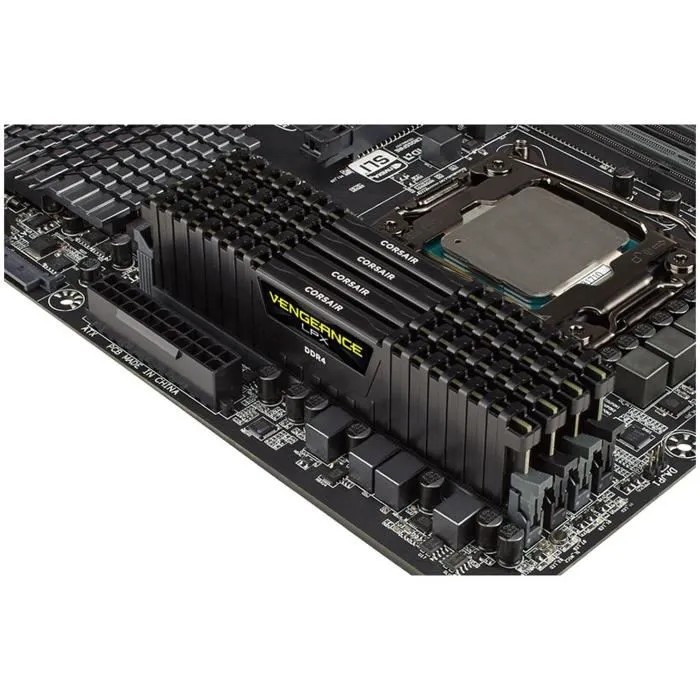 Corsair Vengeance LPX 16 GB DDR4 3200 MHz CL16 CMK16GX4M1E3200C16 Black