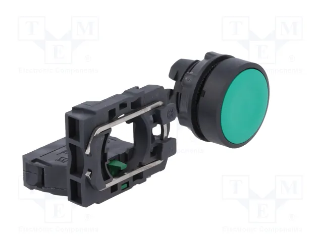 SCHNEIDER ELECTRIC Interruptor de presión Harmony XB5 verde NA Ø22mm
