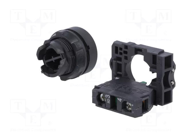 SCHNEIDER ELECTRIC Interruptor de presión Harmony XB5 verde NA Ø22mm
