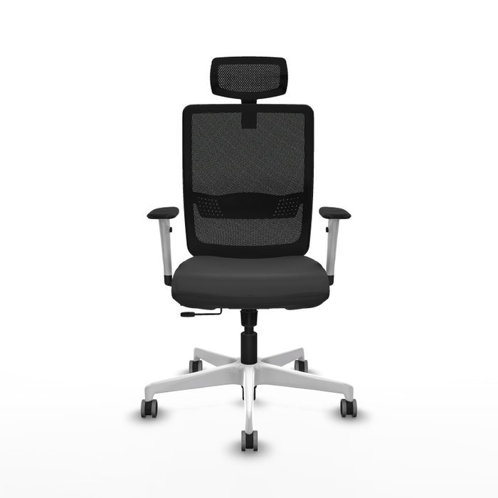 PIQUERAS Y CRESPO Silla de oficina Haches Gris oscuro y Negro PIQUERAS Y CRESPO Silla de oficina Haches Gris oscuro y Negro