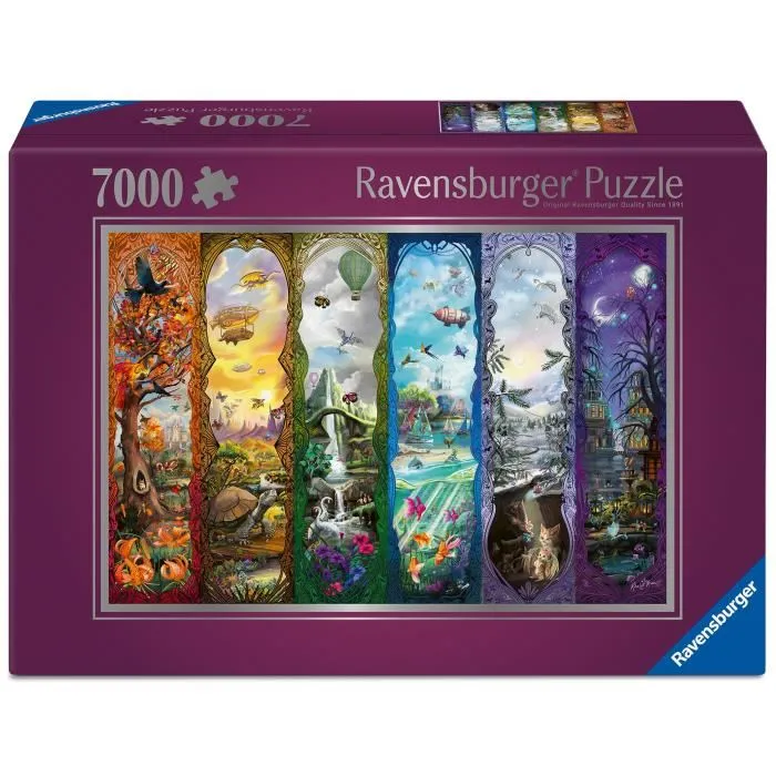 Ravensburger RAV12001422 Rompecabezas de 7000 piezas - Los seis portales Ravensburger RAV12001422 Rompecabezas de 7000 piezas - Los seis portales