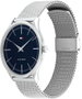 Tommy Hilfiger 1710468 con esfera azul y correa gris