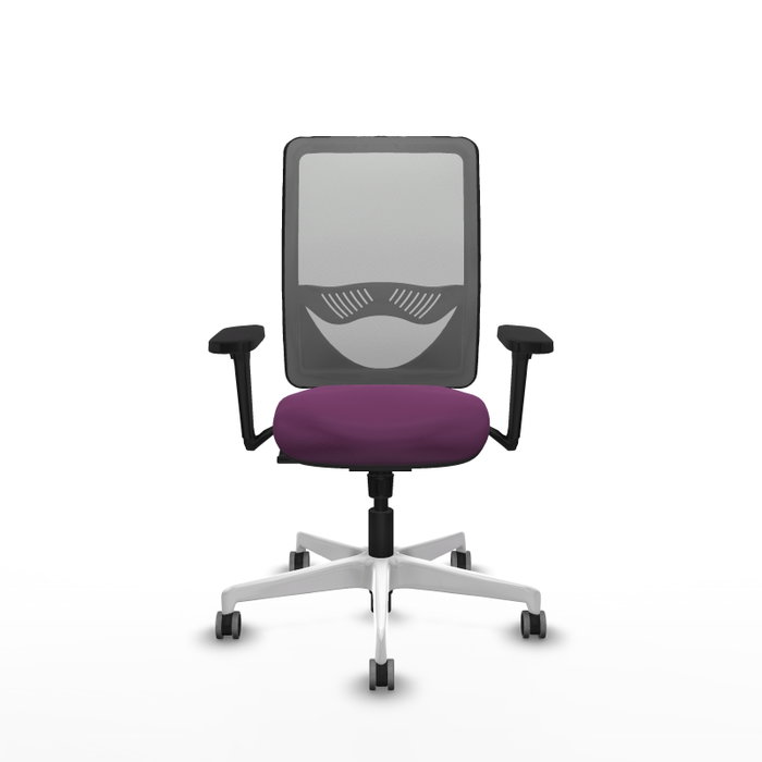 PIQUERAS Y CRESPO Silla de oficina Zulema con mecanismo Sincro, Morado y Gris PIQUERAS Y CRESPO Silla de oficina Zulema con mecanismo Sincro, Morado y Gris
