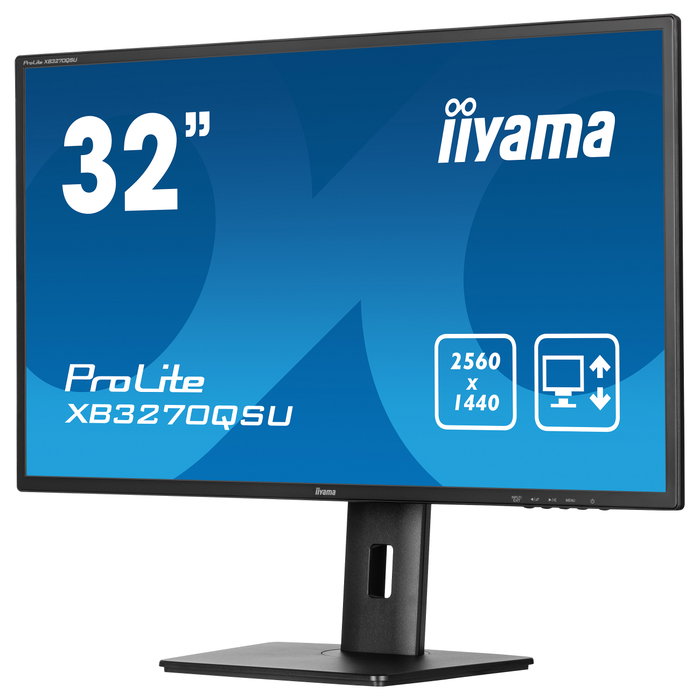 iiyama ProLite XB3270QSU-B1 Monitor de 31,5 pulgadas WQHD IPS 100 Hz Negro iiyama ProLite XB3270QSU-B1 Monitor de 31,5 pulgadas WQHD IPS 100 Hz Negro