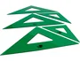 Liderpapel Escuadra de Acrílico Verde 25 cm