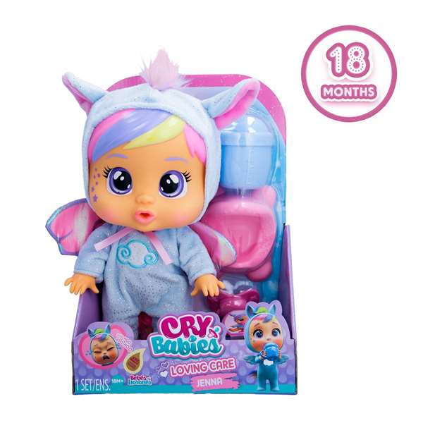 Imc Toys Muñeco Bebe Llorón Jenna Loving Care