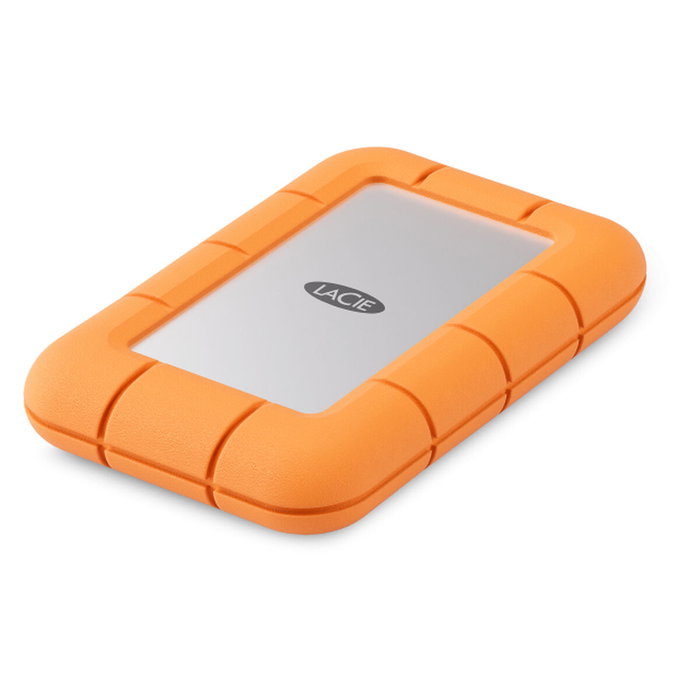 Disco hdd externo lacie stnd1000400 1 tb usb tipo c 3.2 gen 1 (3.1 gen 1) gris, naranja