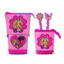 Karactermania Estuche Portatodo Cute con 2 Bolígrafos de Gel Borrables Rosa
