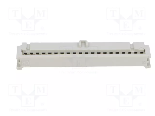 HARTING Conector IDC Hembra de 40 Pines 2,54mm Recto