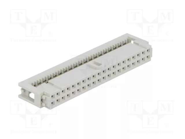 HARTING Conector IDC Hembra de 40 Pines 2,54mm Recto