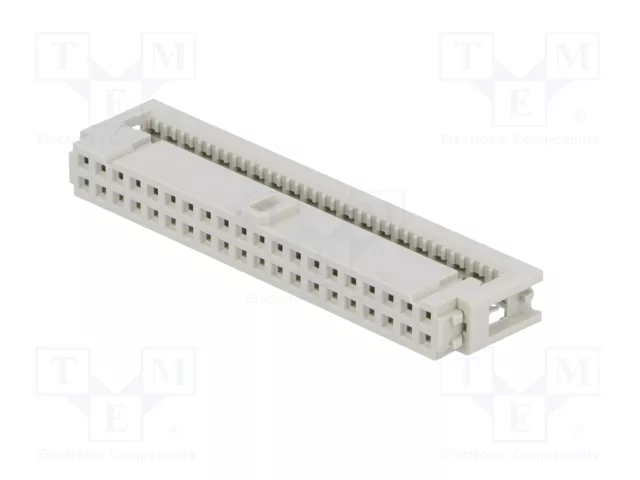 HARTING Conector IDC Hembra de 40 Pines 2,54mm Recto