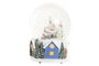 DKD Home Decor Bola Musical de Resina y Cristal Multicolor