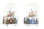 DKD Home Decor Bola Musical de Resina y Cristal Multicolor
