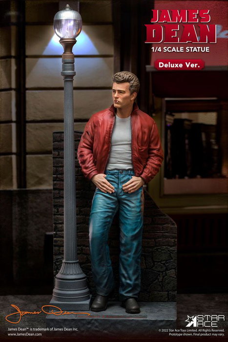 Star Ace Toys James Dean Estatua 1/4 Superb My Favourite Legend Series (Red jacket) Deluxe Ver. Star Ace Toys James Dean Estatua 1/4 Superb My Favourite Legend Series (Red jacket) Deluxe Ver.