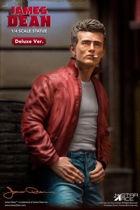 Star Ace Toys James Dean Estatua 1/4 Superb My Favourite Legend Series (Red jacket) Deluxe Ver. Star Ace Toys James Dean Estatua 1/4 Superb My Favourite Legend Series (Red jacket) Deluxe Ver.