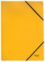 Leitz Carpeta de Cartón A4 Amarillo con Banda Elástica