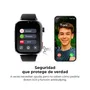 Savefamily Savewatch Plus 2 Reloj Inteligente Infantil con Pantalla AMOLED y Correa Tela Ocean