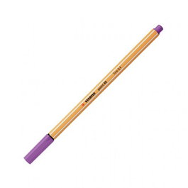 Rotulador Fibra Stabilo Point 88 Ciruela (Set de 10)