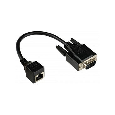 GoodConnections Adaptador de cable RJ45 a RS232 Alcasa 4945-MF Negro GoodConnections Adaptador de cable RJ45 a RS232 Alcasa 4945-MF Negro