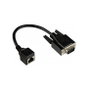 GoodConnections Adaptador de cable RJ45 a RS232 Alcasa 4945-MF Negro