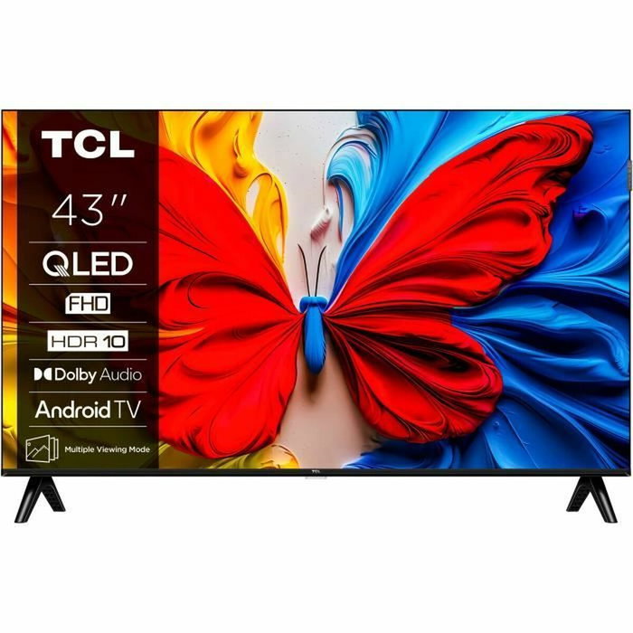 TCL 43S51K Televisor QLED 43 pulgadas Full HD Android TV TCL 43S51K Televisor QLED 43 pulgadas Full HD Android TV