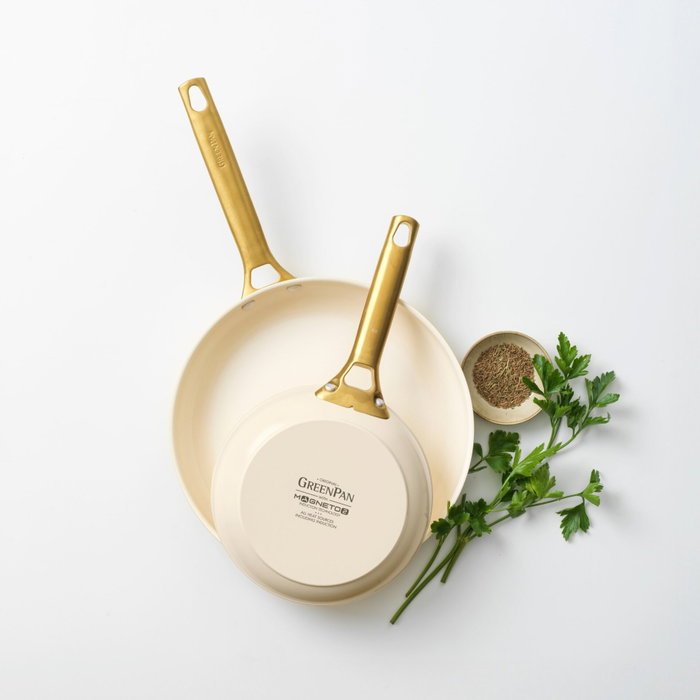 GreenPan Padova Reserve Set de 2 Sartenes 20 y 26 cm Crema