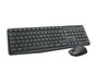 Logitech MK235 Teclado Nórdico y Ratón con Conexión USB Gris