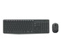 Logitech MK235 Teclado Nórdico y Ratón con Conexión USB Gris