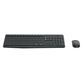 Logitech MK235 Combo de Teclado y Ratón Inalámbrico Gris