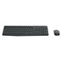 Logitech MK235 Combo de Teclado y Ratón Inalámbrico Gris