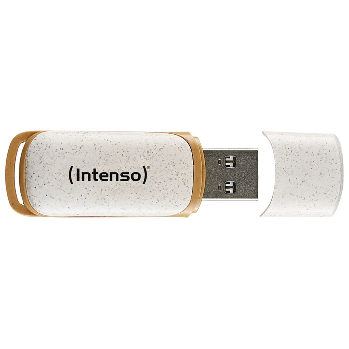 Intenso Green Line 64 GB USB Stick 3.2 Gen 1 Blanco