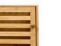 Berilo Mueble de Puerta con 4 Baldas en Bambú