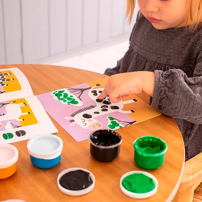 APLI KIDS Mi primer juego de pintura de dedos APLI KIDS Mi primer juego de pintura de dedos