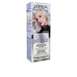 L'Oréal Paris Cool Silver Tratamiento Matizador Gris Platino para Cabello Oscuro con Canas 1 u