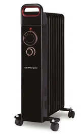 Orbegozo RUN 1500 Radiador de aceite 1500W Negro