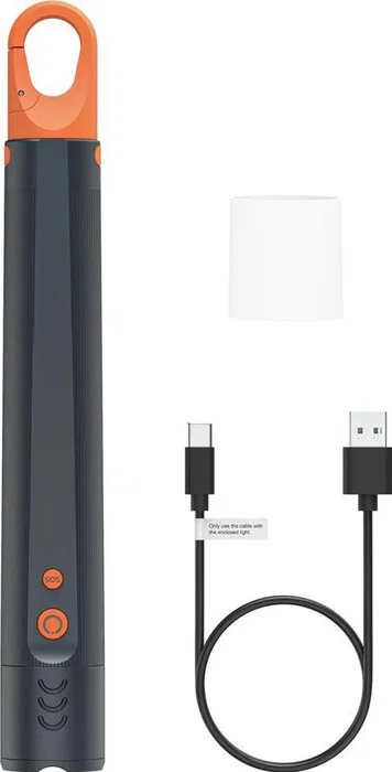 Hama FLX1200-C Linterna de mano LED Gris 1200 Lm USB-C